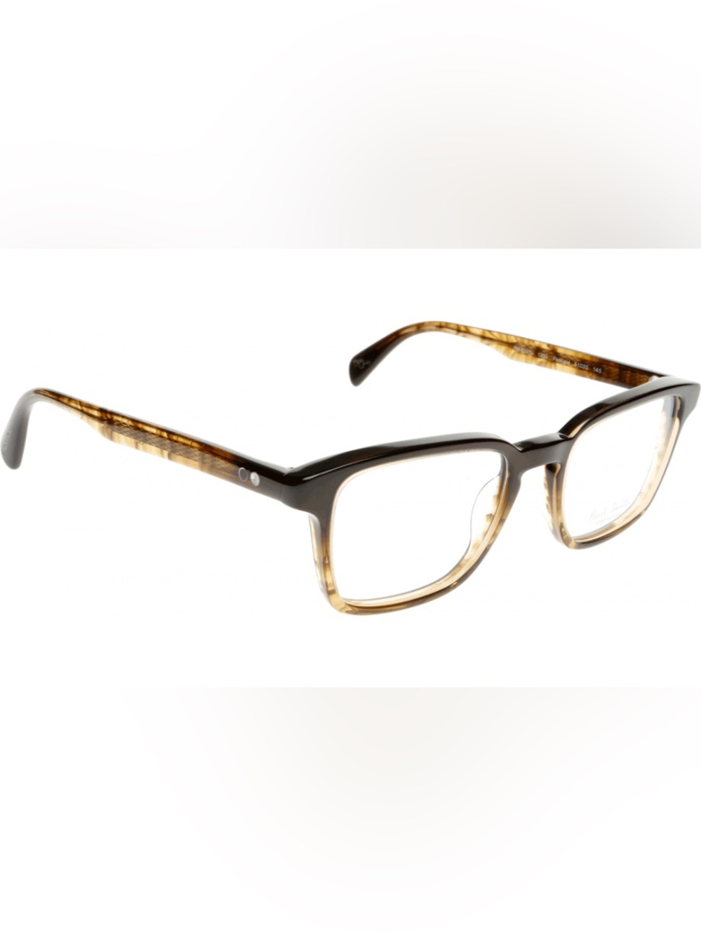 Paul Smith padfield style glasses frame in gradient tigers eye